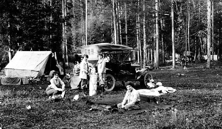 Early campers